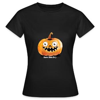 Halloween - T-shirt Femme - noir - Devant - AI Model Female 172 dark (172cm)