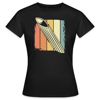 Nouilles - T-shirt Femme - noir - Devant - AI Model Female 172 dark (172cm)