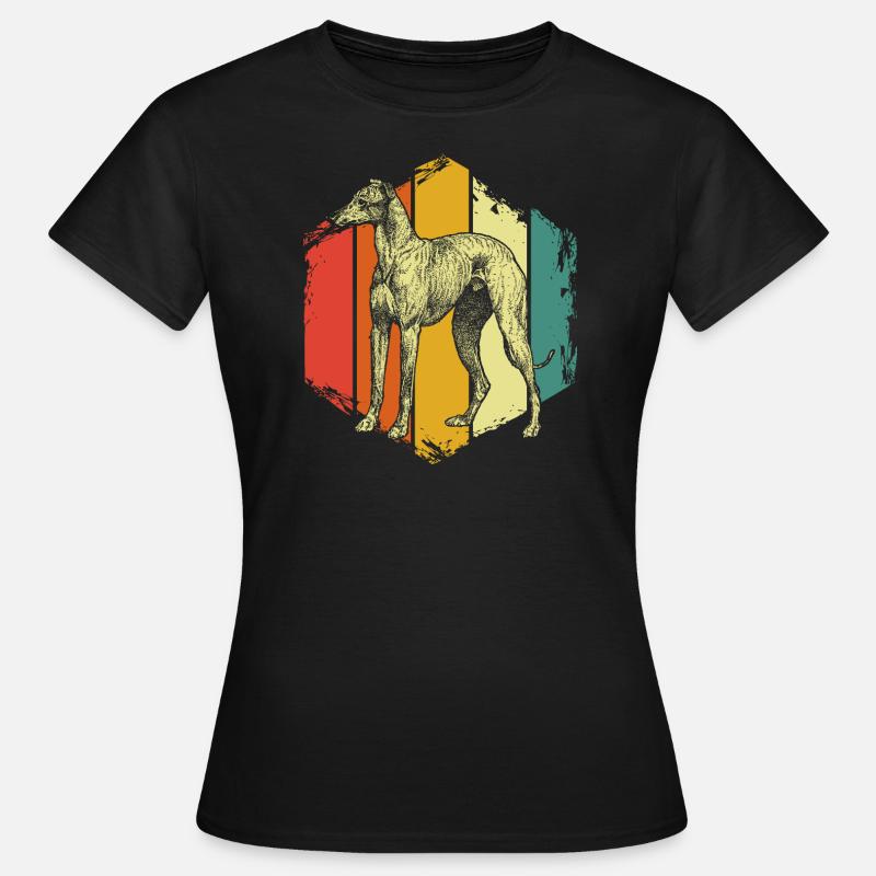 greyhound - Women's T-Shirt - black