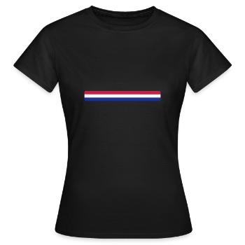 Pays-Bas - Women's T-Shirt - black - Front - AI Model Female 172 dark (172cm)