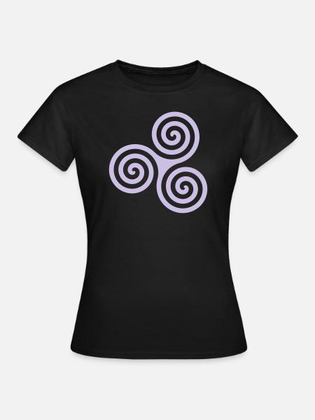Le Triskell - T-shirt Femme - noir