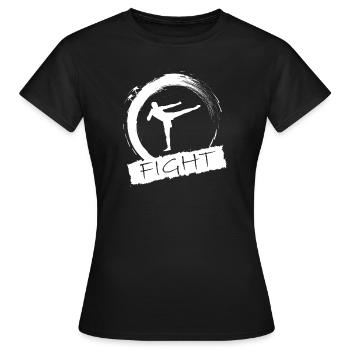 Kickboxer - T-shirt Femme - noir - Devant - AI Model Female 172 dark (172cm)