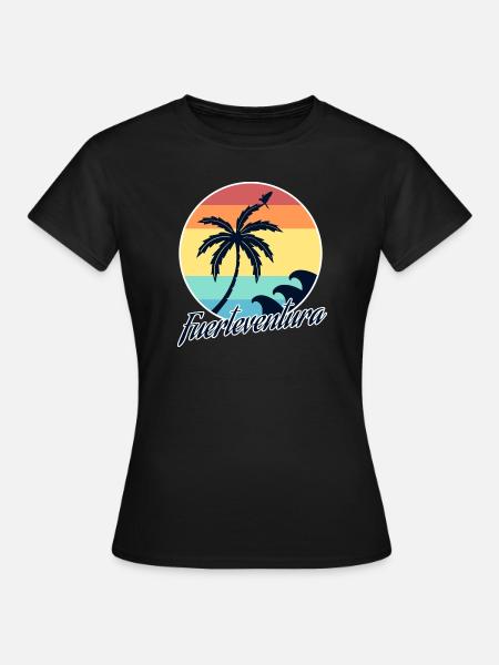 Fuerteventura - Vrouwen T-shirt - zwart