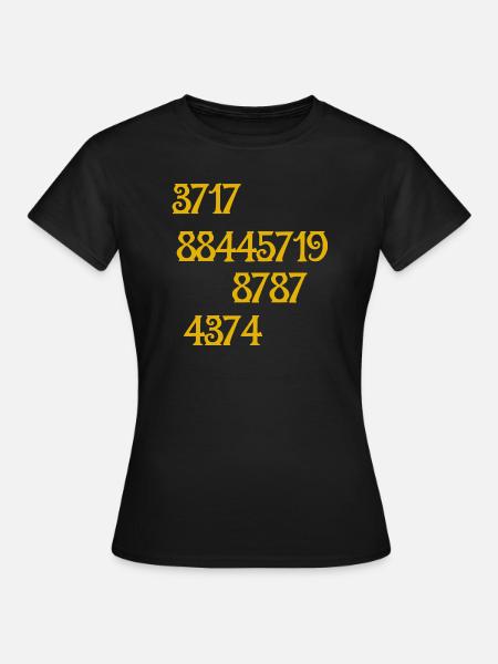 Gruß von den Plejaden - get them all - Frauen T-Shirt - Schwarz