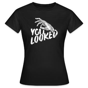 Regarder - T-shirt Femme - noir - Devant - AI Model Female 172 dark (172cm)