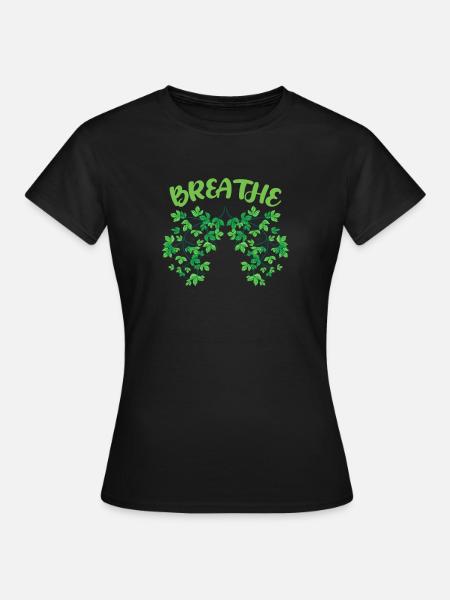 Nachhaltigkeit - Frauen T-Shirt - Schwarz