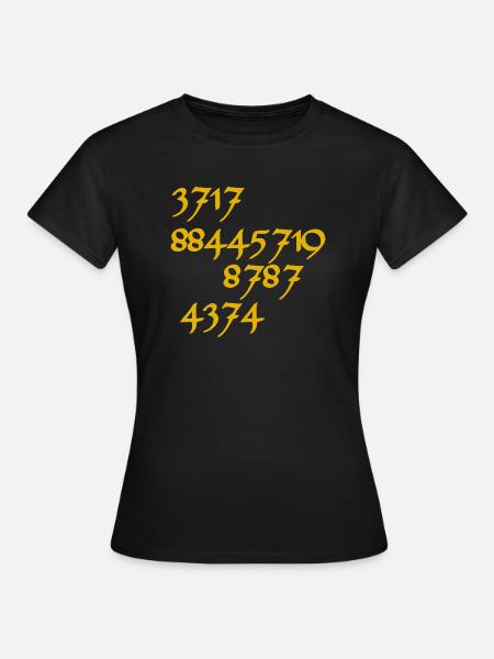 Gruß von den Plejaden - get them all - 2.0 - Frauen T-Shirt - Schwarz