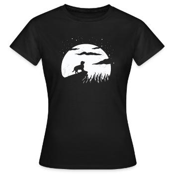 Boykin Spaniel - Frauen T-Shirt - Schwarz - Vorne - AI Model Female 172 dark (172cm)