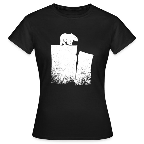 Polar Bear And Global Warming - Women's T-Shirt