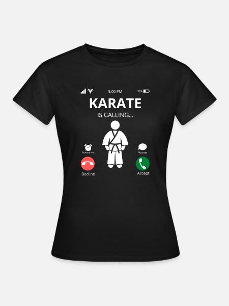 Karate - Frauen T-Shirt - Schwarz