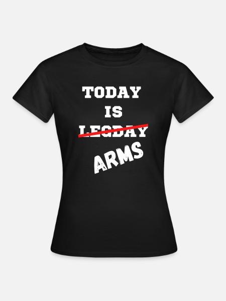 No legday - Frauen T-Shirt - Schwarz