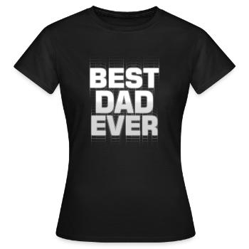 Bester Vater aller Zeiten - Frauen T-Shirt - Schwarz - Vorne - AI Model Female 172 dark (172cm)