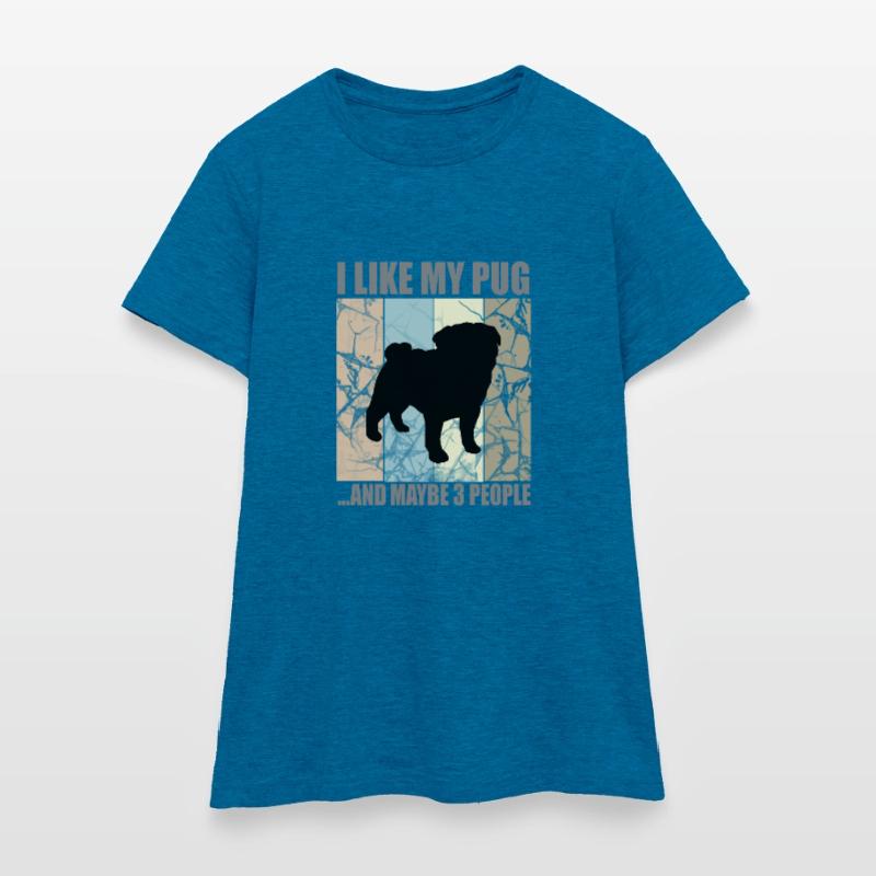 MOPS Koszulka damska