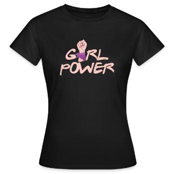 Feminism Feminist Women's Rights - Women's T-Shirt - black - Front - AI Model Female 172 dark (172cm)