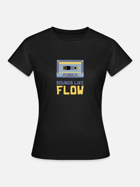 ON DIRAIT DU FLOW - T-shirt Femme - noir