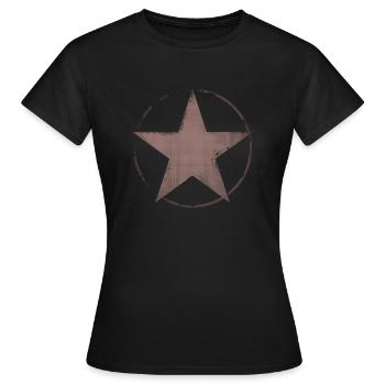 Star Cruch - T-shirt Femme - noir - Devant - AI Model Female 172 dark (172cm)