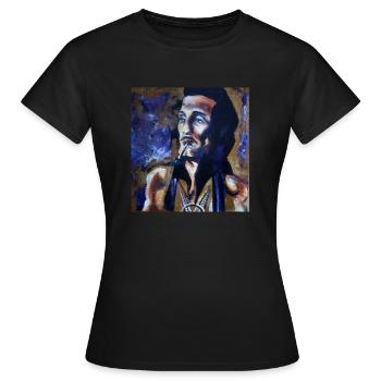 Willy DeVille - T-shirt Femme - noir - Devant - AI Model Female 172 dark (172cm)