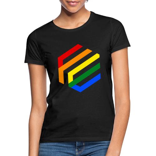 Rainbow Fusion logo - Vrouwen T-shirt