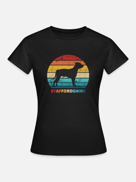 Staffordshire - Frauen T-Shirt - Schwarz