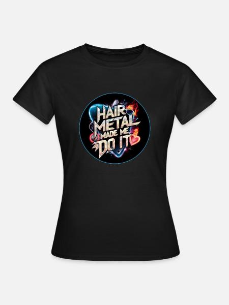 Hair Metal - Women's T-Shirt - black