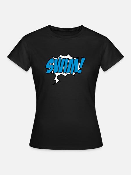 swim - Women's T-Shirt - black