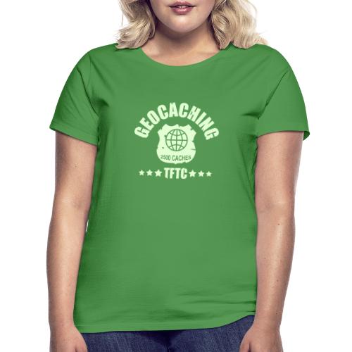 geocaching - 2500 caches - TFTC / 1 color - Frauen T-Shirt