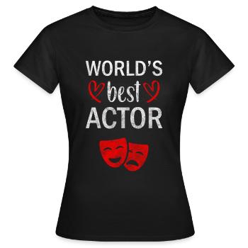 Théâtre Théâtre Théâtre Ami - T-shirt Femme - noir - Devant - AI Model Female 172 dark (172cm)