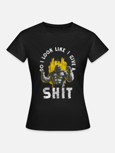 Affe Zoo Primat - Frauen T-Shirt - Schwarz