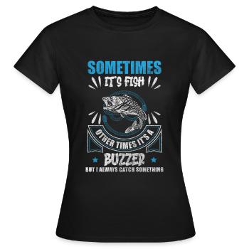 Étang d’appât de guérison Angel Petri - T-shirt Femme - noir - Devant - AI Model Female 172 dark (172cm)