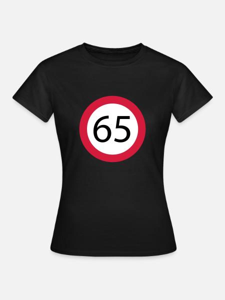 65 - T-shirt Femme - noir