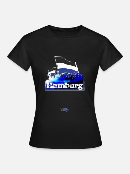 Hambourg - T-shirt Femme - noir