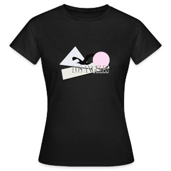 Los Angeles - Frauen T-Shirt - Schwarz - Vorne - AI Model Female 172 dark (172cm)