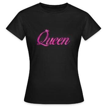 Reine - T-shirt Femme - noir - Devant - AI Model Female 172 dark (172cm)