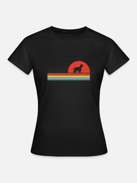 Deutsch Cocker Spaniel - Women's T-Shirt - black