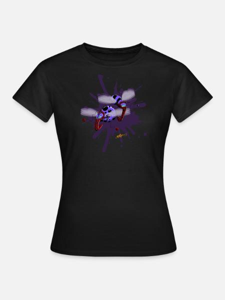 Mosquitoes - Frauen T-Shirt - Schwarz