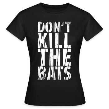 Bat Bats - Women's T-Shirt - black - Front - AI Model Female 172 dark (172cm)