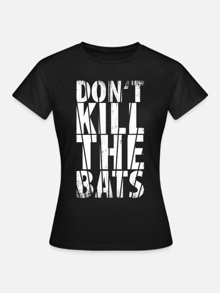 Fledermaus Fledermäuse - Frauen T-Shirt - Schwarz