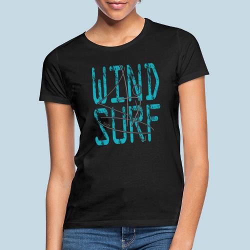 Sylwetka windsurfingu - Koszulka damska