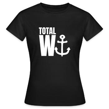 Komisch - Frauen T-Shirt - Schwarz - Vorne - AI Model Female 172 dark (172cm)