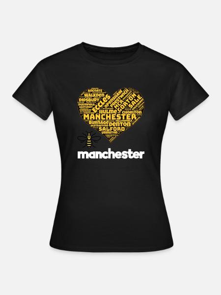 Manchester - Frauen T-Shirt - Schwarz