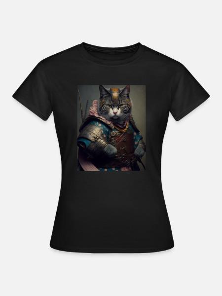Chatmurai 6 - Frauen T-Shirt - Schwarz