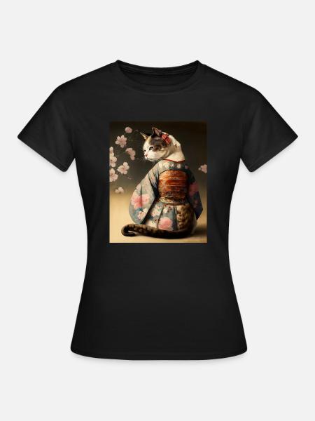 Chatmurai 10 - Frauen T-Shirt - Schwarz