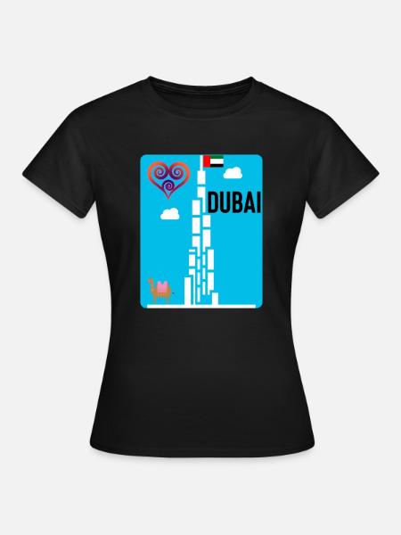 Dubai - Frauen T-Shirt - Schwarz