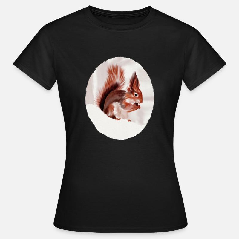 Squirrel - Women's T-Shirt - black