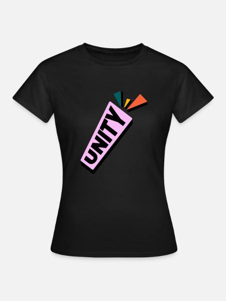 Einheit - Frauen T-Shirt - Schwarz