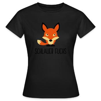 Je suis un renard - T-shirt Femme - noir - Devant - AI Model Female 172 dark (172cm)