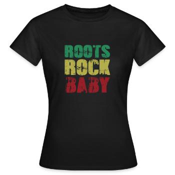 Musique rock - T-shirt Femme - noir - Devant - AI Model Female 172 dark (172cm)