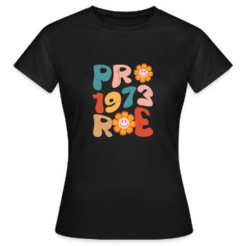 Pro 1973 Rogen - Frauen T-Shirt - Schwarz - Vorne - AI Model Female 172 dark (172cm)