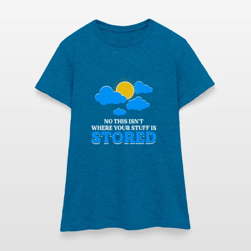 Cloud Computing Informatik Computer Programmierer Frauen T-Shirt