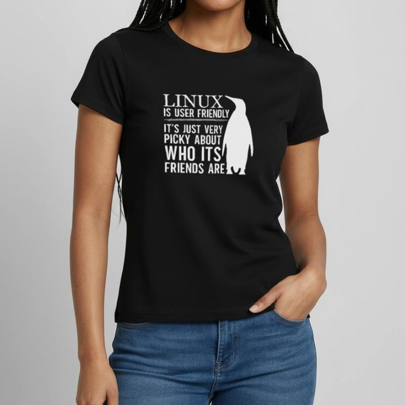 Linux Is User Friendly - Cloud Computing Engineer Frauen T-Shirt